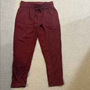 Women’s Lululemon  Burgundy Pants